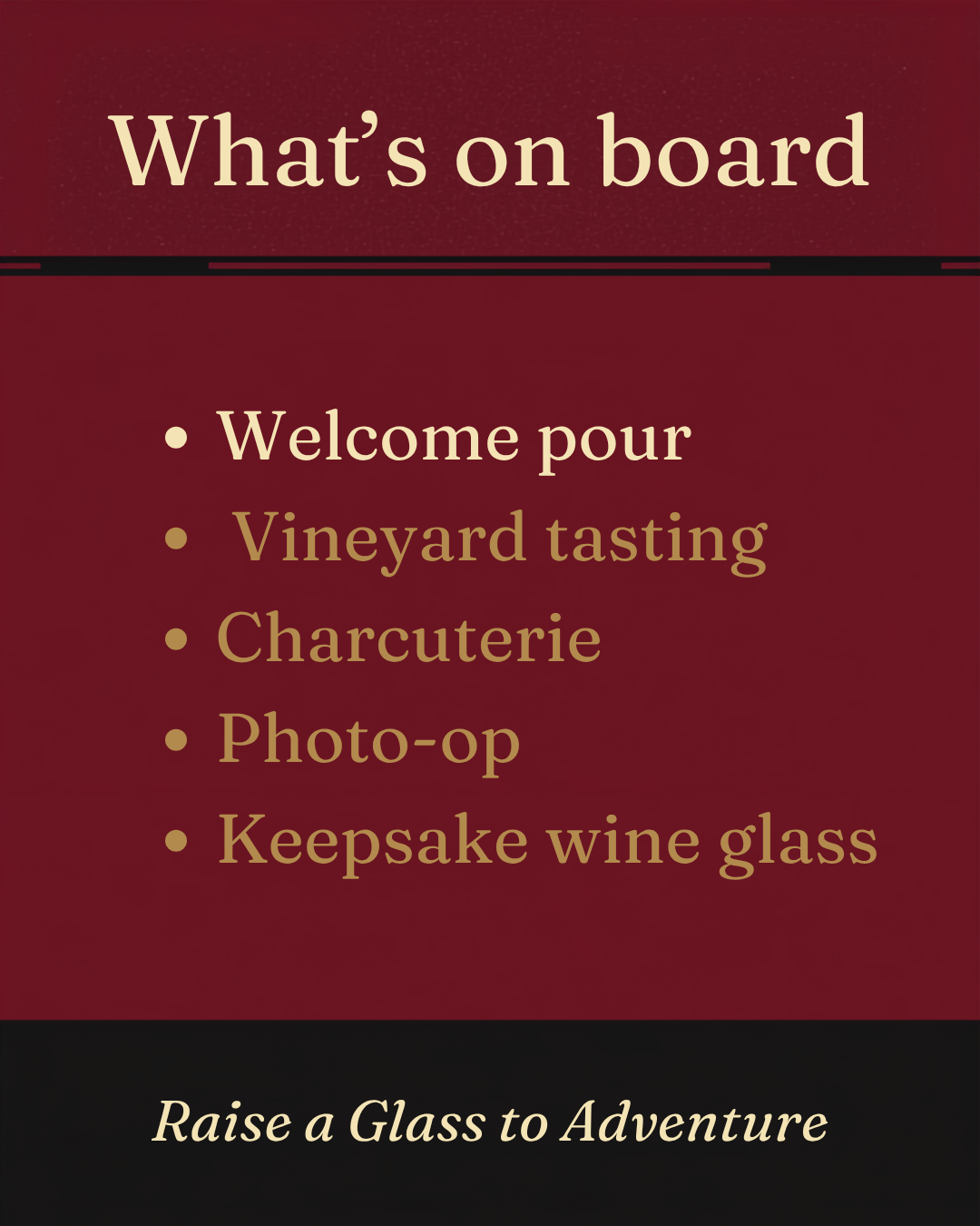 Mobile Wine Bus Tour -Be the First on the Mobile Wine Bus