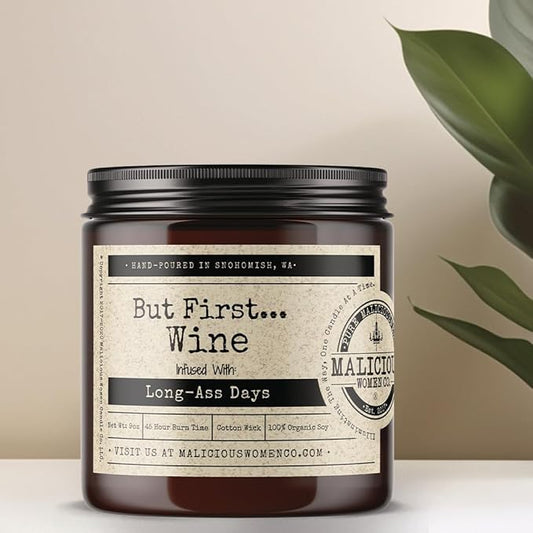 Cabernet Wine Scented Candle