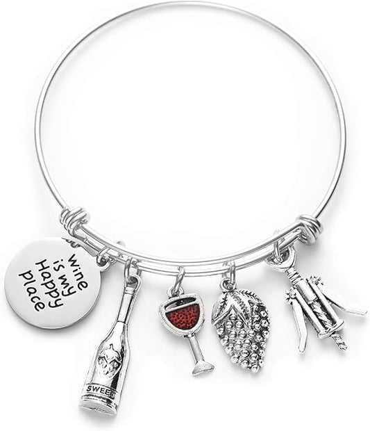 Wine Lovers Gifts Bracelets For Women