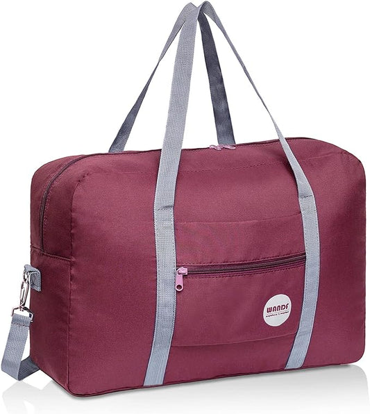 Personal Item Bag- Wine Red