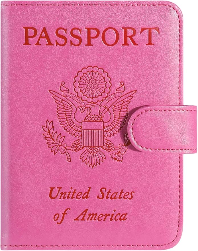 Pink Passport Holder