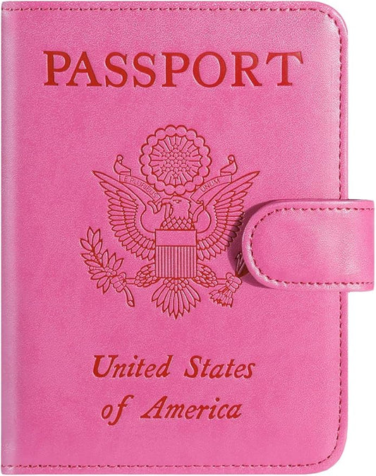 Pink Passport Holder