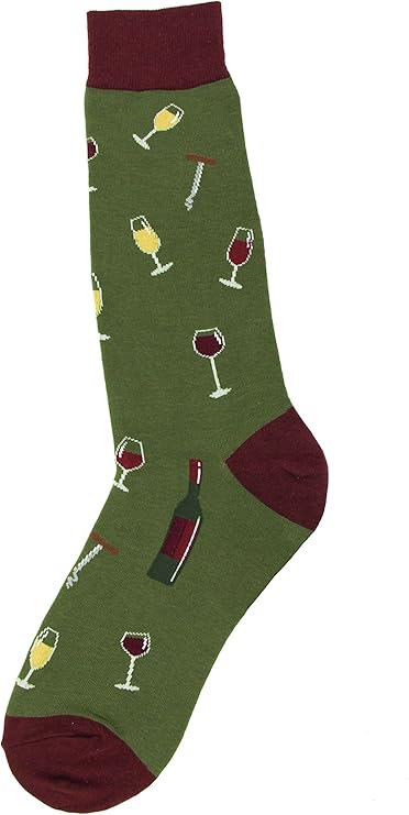 Men's Wine Themed Socks