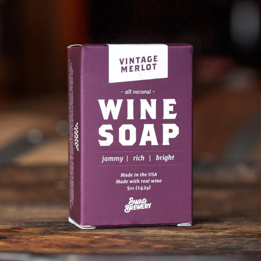 Vintage Merlot Wine Soap