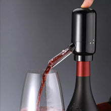 Automatic Wine Decanter Aerator Pourer Quick Sobering Auto Wine Decanter Dispenser with Base for Bar Party Kitchen Bar Tools