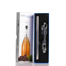 Stainless Steel Ice Wine Chiller Stick With Wine Pourer Cooling Stick Cooler Beer Beverage Frozen Stick Ice Cool Bar Accessories